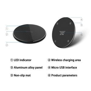 15W Fast Wireless Charger Pad (kopie)